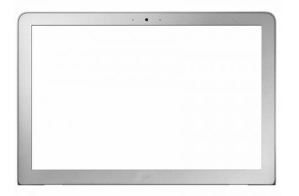 LCD Bezel Frame Cover voor MacBook Air 13.3" A1369 A1466 met Rubber